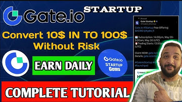 Earn Daily $150 From Gate.io - Crypto Airdrop | How to Join Gate.io Startup Airdrop full details