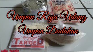 Umpan raja udang!!!Dadakan. simpel.murah.gacorrr!!!siap tempur walau tanpa krotoo