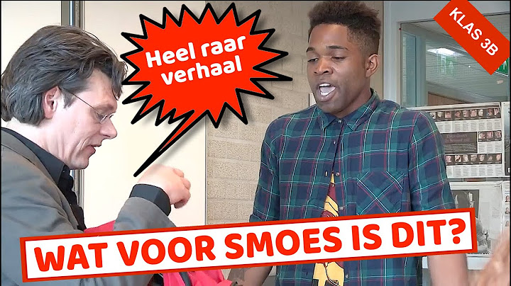 WAT VOOR SMOES IS DIT?