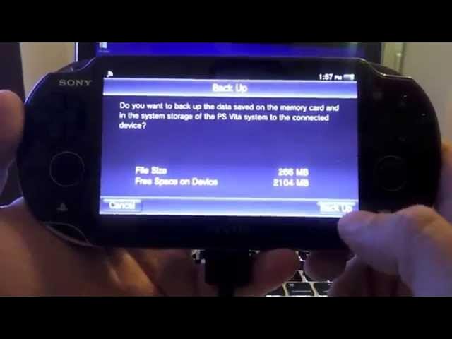 Aktiv Mysterium smør PS Vita Content Manager PC Features & Backup - YouTube