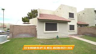 222 W Brown Rd Apt 33, Mesa, Arizona 85201-3424