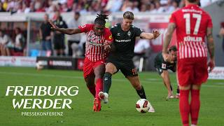 SC Freiburg 4:1 Werder Bremen I Pressekonferenz I SV Werder Bremen