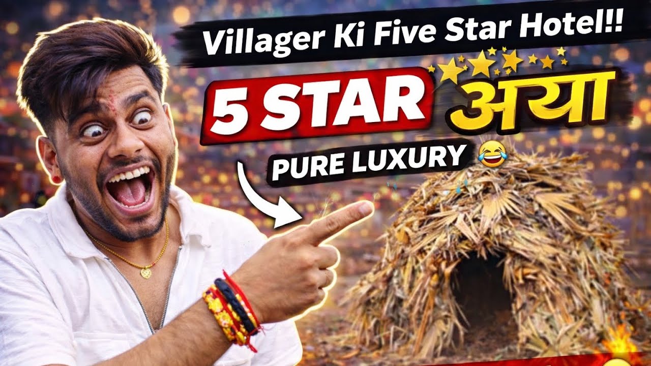 Gaon Me Khul Gaya Desi OYO 😳😂 | 5 Star Facility Ya Jugaad?