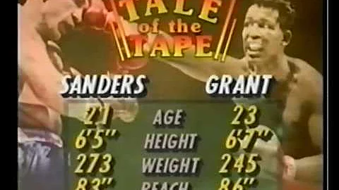 Michael Grant vs Corey 'T-Rex' Sanders