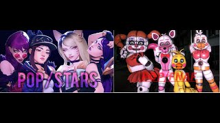 (SFM/FNAF)K/DA - POP/STARS (ft. Madison Beer, (G)I-DLE, Jaira Burns) | Music Video -