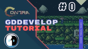 Gdevelop FREE VISUAL Game Engine: CONTRA Tutorial #0 - The gameplay
