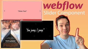 Slider Component in Webflow - Titanic Movie Quotes