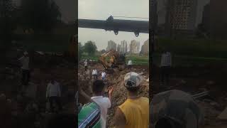 jackwell pipe fixing work #labourwork#virelclip#waitforend#technique#sitework#constructionsite