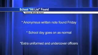 UPDATE: Increased security at Silsbee Middle School after hit list found