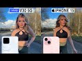 Vivo V30 Vs iPhone 15 Camera Test Comparison | Vivo V30 5G