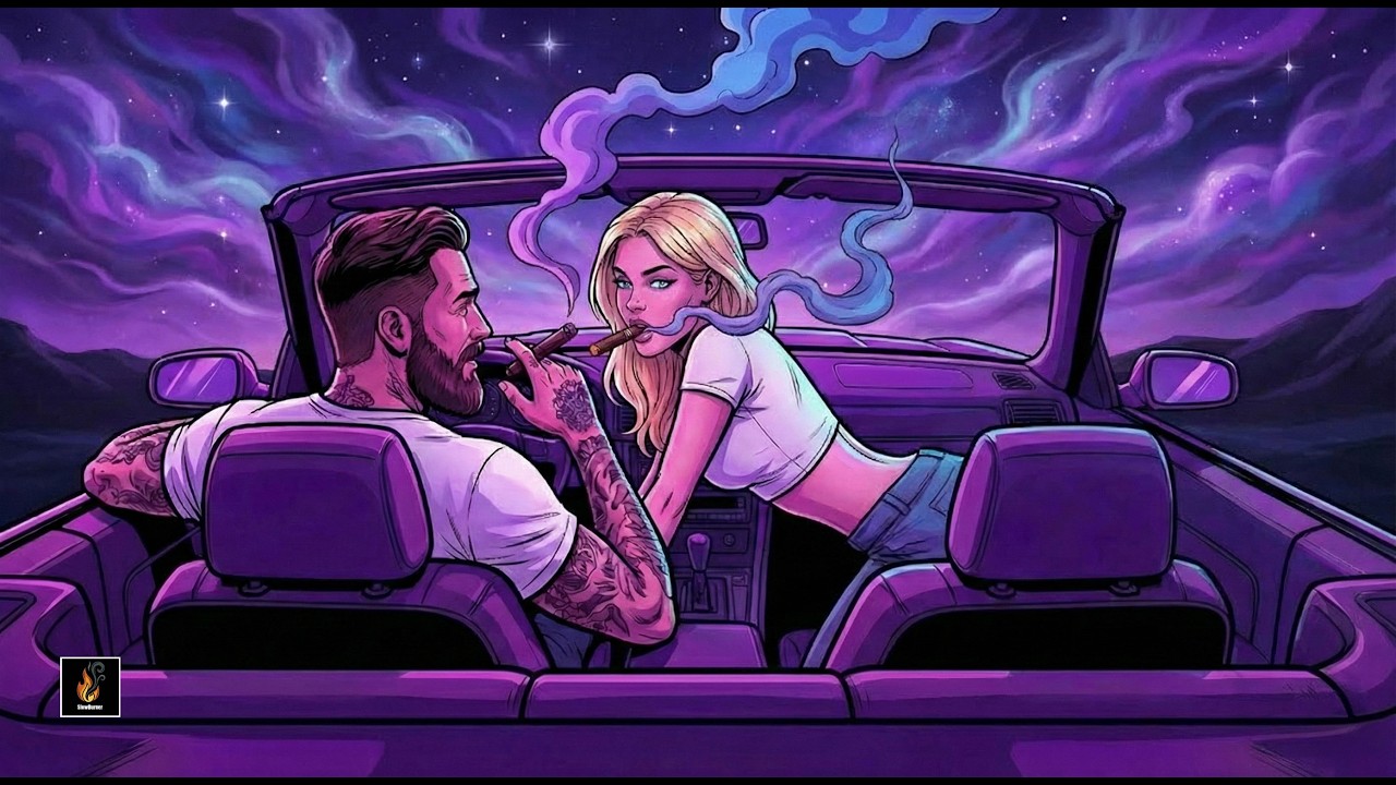 Midnight Hotbox 💜 Playlist— 420 Vibe Music | Bluesy Hip-Hop • Lofi Beats • Stoner mood