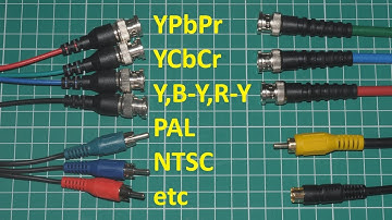 #25 - Analogue Component Video (YPbPr, Y,B-Y,R-Y) + YCbCr compared to PAL, NTSC etc