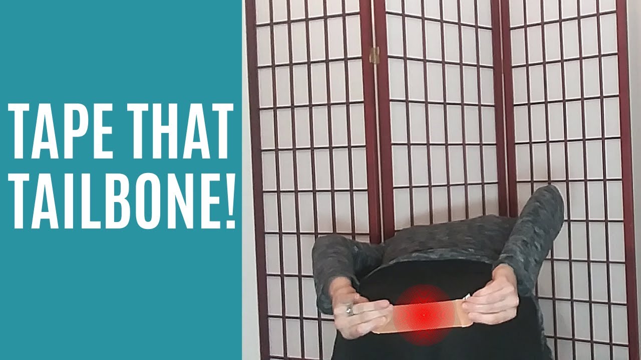 Kinesio Tape for Tailbone Pain YouTube
