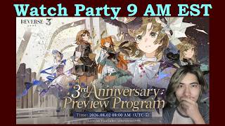 Watch Party for the 3rd ANNIVERSARY | #Reverse1999Ver #OnAnothersSorrow #Reverse1999Anniversary
