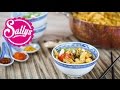 schnelles One Pot Rezept: asiatische Nudelpfanne mit Penne, Hähnchen & Kokosmilch / Sallys Welt