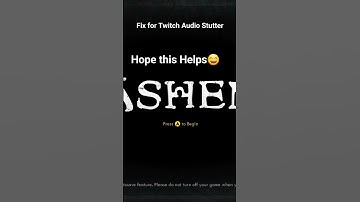 Twitch Audio Stutter Fix #gaming #streaming #twitch #audiostutter #audioissue #fix #xbox