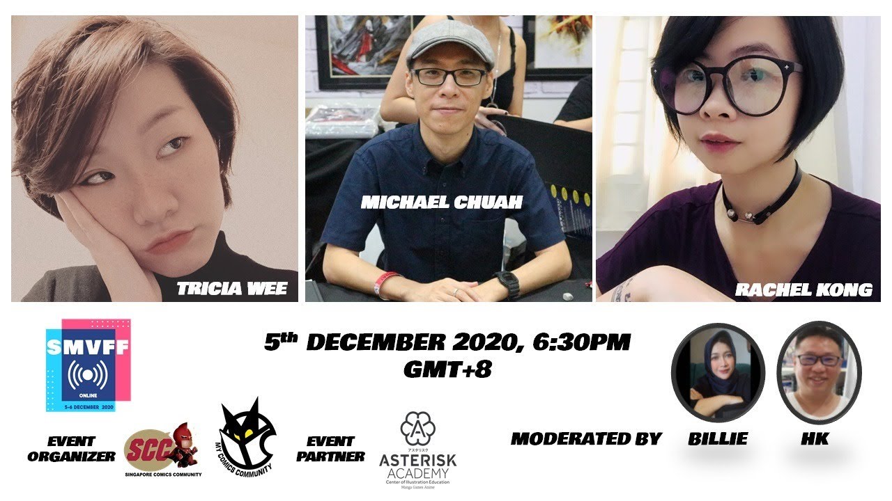 SMVFF2020 II: Michael Chuah, Rachel Kong and Tricia Wee