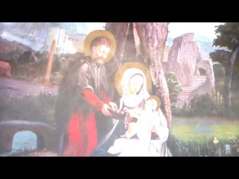 حلاوتكم يا أهل مصر لوحة تظهر لأول مرة للسيدة مريم والمسيح من داخل شجرة مريم بالمطرية شبكة علم مصر 