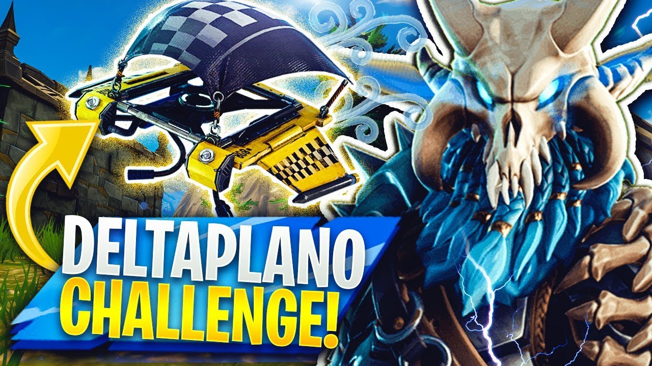 HO SCLERATO TANTISSIMO NELLA DELTAPLANO CHALLENGE! Fortnite Battle Royale