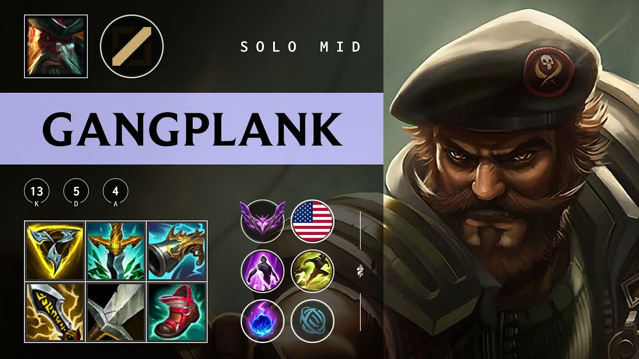 Gangplank Mid vs Viktor - NA Master Patch 25.24