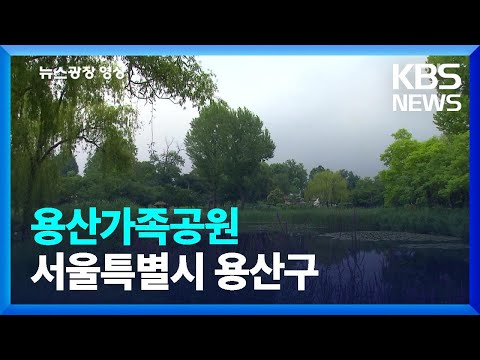 [뉴스광장 영상] <strong>용산가족공원</strong> / KBS  2022.07.18.