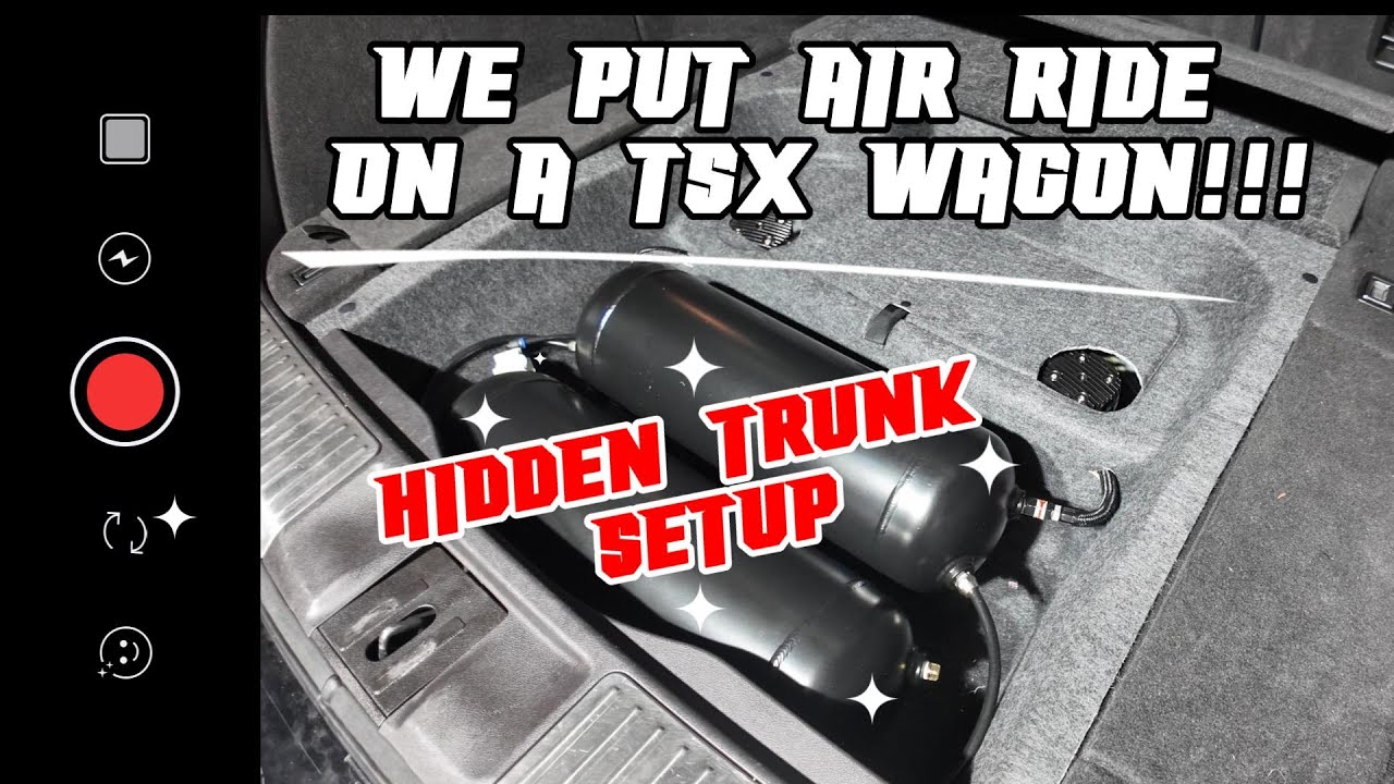 Больше никакого статичности! Acura TSX Wagon получает полную пневматическую подвеску