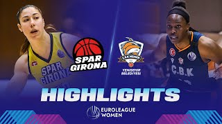 Spar Girona v CBK Mersin Yenisehir Bld | Gameday 13 | Highlights | EuroLeague Women 2022