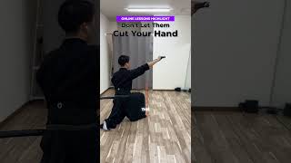 Dont Get Your Hand Cut #iaijutsu #onlinelessons