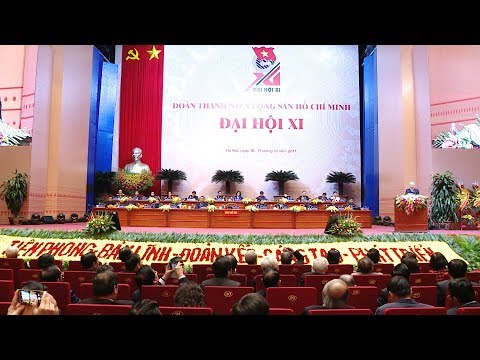 Video Khai mạc trọng thể Đại hội Đại biểu toàn quốc Đoàn... - youtube
