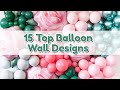 15 DIY Balloon Wall Decorating Ideas #shorts