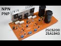 NPN/PNP Combination 2.0 High Power Amplifier