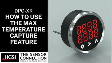 DPG XR Series 2-Channel Gauge - How to use the Max Temperature Capture Function