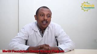 Dr. Natnael Alemayehu Abebe, Merck Foundation Cancer Access Program Alumni, Ethiopia