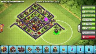 10.Seviye Köy Binası Düzeni Clash Of Clans