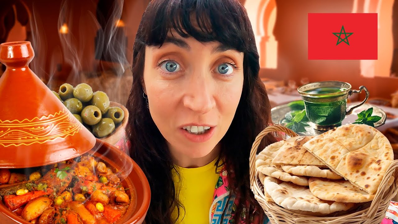 Probamos COMIDA TÍPICA en MARRUECOS 🇲🇦 ¿Vale la pena? | VUELTALMUN
