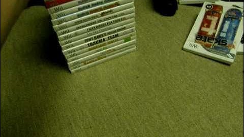 Biggest Wii Game Collection On Youtube!!!