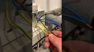 Box timer install #asmr #electrical #electrician #sparky #install #shorts