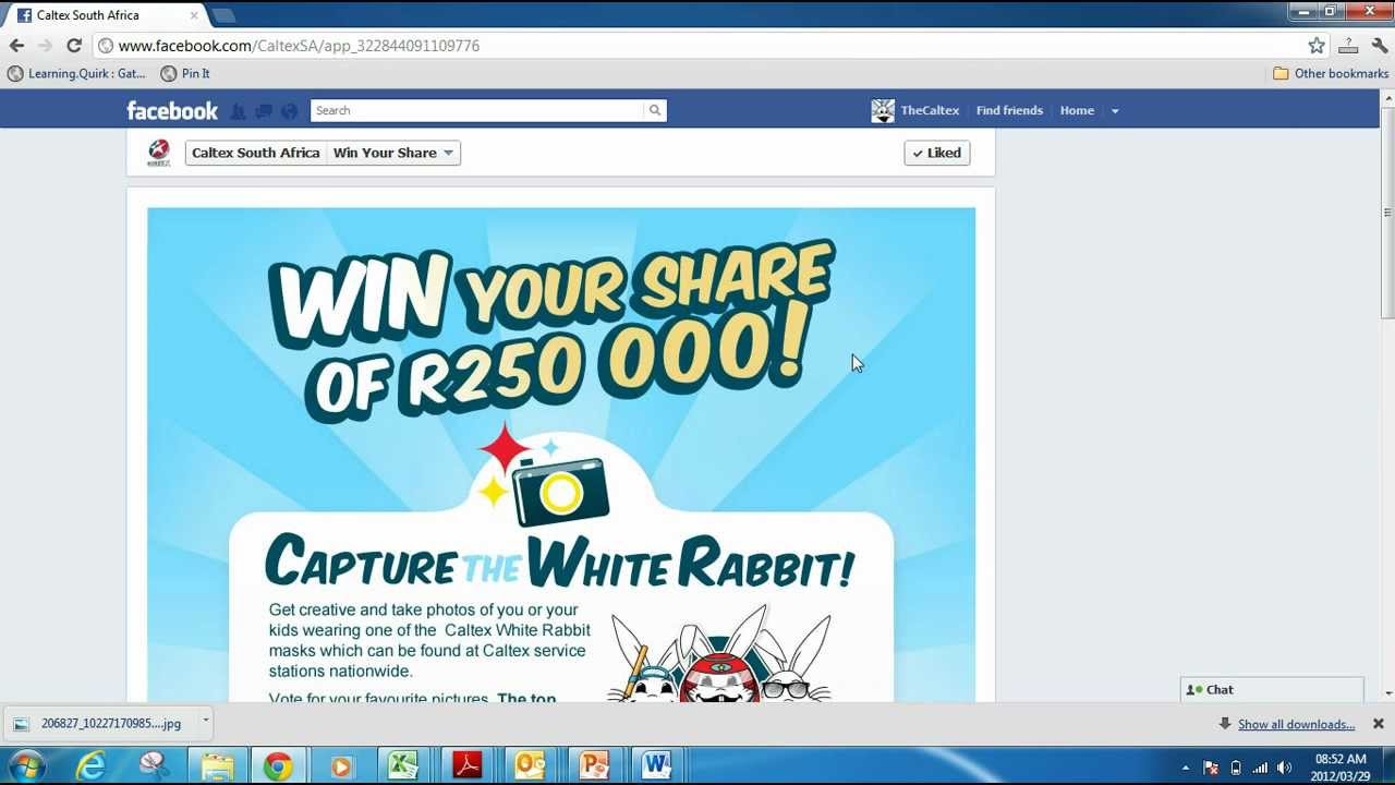 How To Enter the Caltex Capture The White Rabbit Competition - YouTube