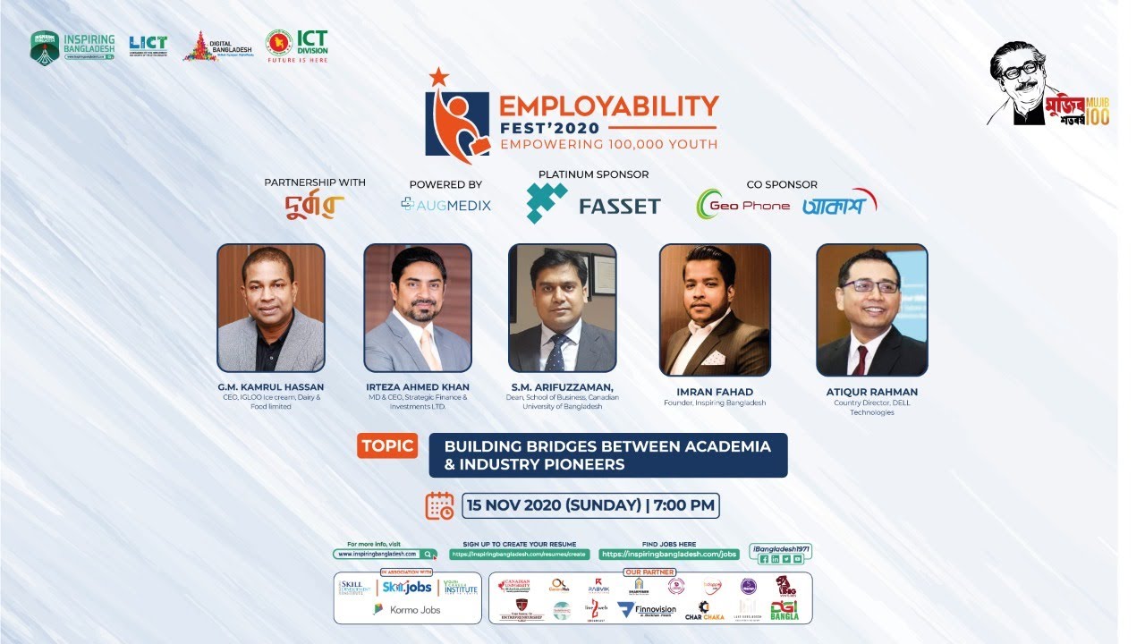 Employability Fest Building Bridges Between Academia & Industry Pioneers | Employability ...