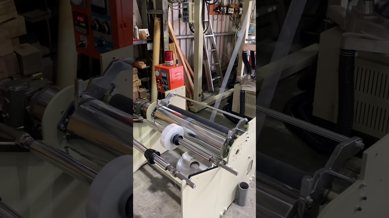 LDPE/LLDPE PLASTIC INFLATION MACHINE  MODEL: KML-35CE