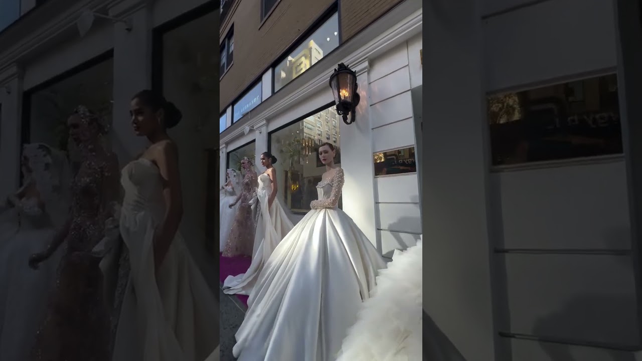Bridal couture on the Upper East Side 🤍 