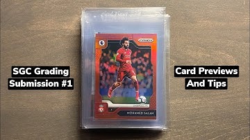 SGC Grading Submission #1 Preview - My First Ever Submission for SGC + Card Review and Goals!