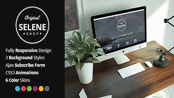 Selene - Responsive Coming Soon Template | Themeforest Website Templates and Themes