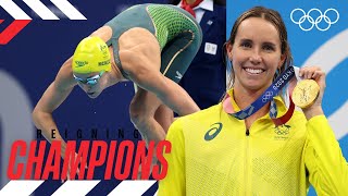 Emma McKeon's historic 50m freestyle Olympic triumph! 🏅🇦🇺 | Reigning Champions