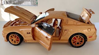 Резьба по дереву - Ford Mustang GT 5.0 2013 - Деревообработка