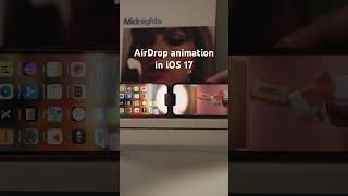 The best #iOS17 animation in a while