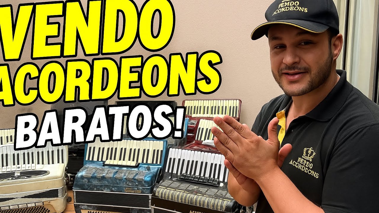 💥 VENDO ACORDEONS! Scandalli, Todeschini, Hohner – Preços Especiais