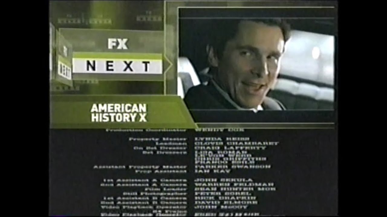 American History X (1998) End Credits (FX 2008) - YouTube