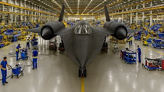 Inside the Next-Gen SR-71 Blackbird Factory: Building the $2.5 Billion Mach 3 Spy Plane Full Process