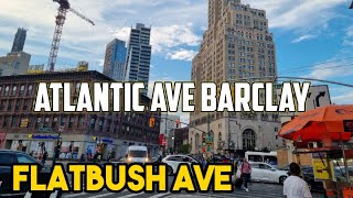 NEW YORK: Walking Atlantic Ave Barclay Center | Flatbus Ave Brooklyn